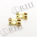 RHI Brass / Cuivre AA Batterie Terminal